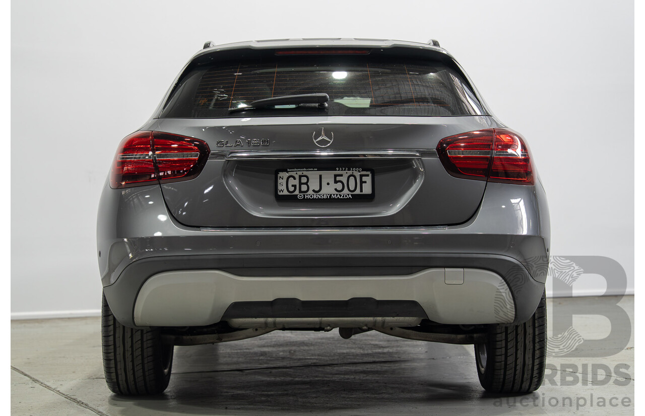 10/2019 Mercedes Benz GLA 180 X156 MY19 4d Wagon Mountain Grey Metallic Turbo 1.6L