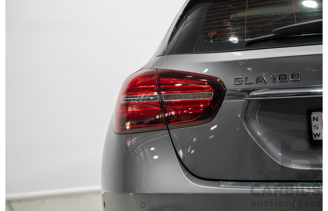 10/2019 Mercedes Benz GLA 180 X156 MY19 4d Wagon Mountain Grey Metallic Turbo 1.6L