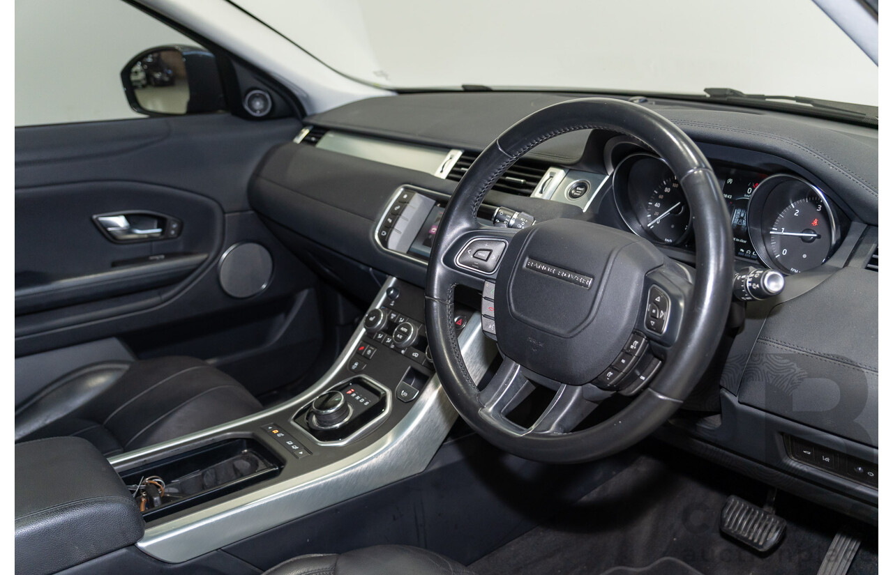 03/2019 Range Rover Evoque TD4 SE (AWD) LV MY19 5d Wagon Ebony Black Turbo Diesel 2.0L