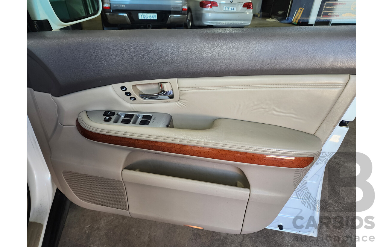 11/2004 Lexus Rx330 Sports MCU38R 4d Wagon White 3.3L