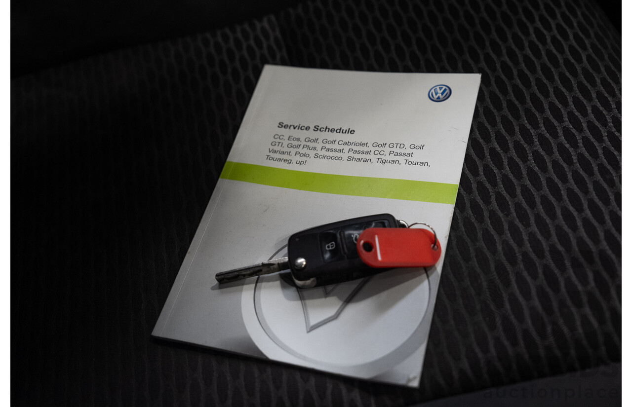 03/2012 Volkswagen Golf 77 TSI 1K MY12 5d Hatchback White 1.2L