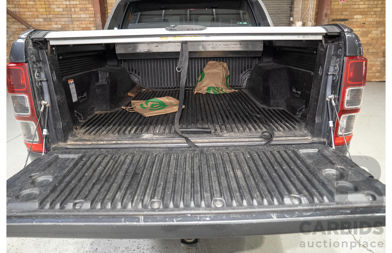 10/2016 Ford Ranger WILDTRAK (4x4) PX MKII MY17 Dual Cab P/Up Grey 3.2L