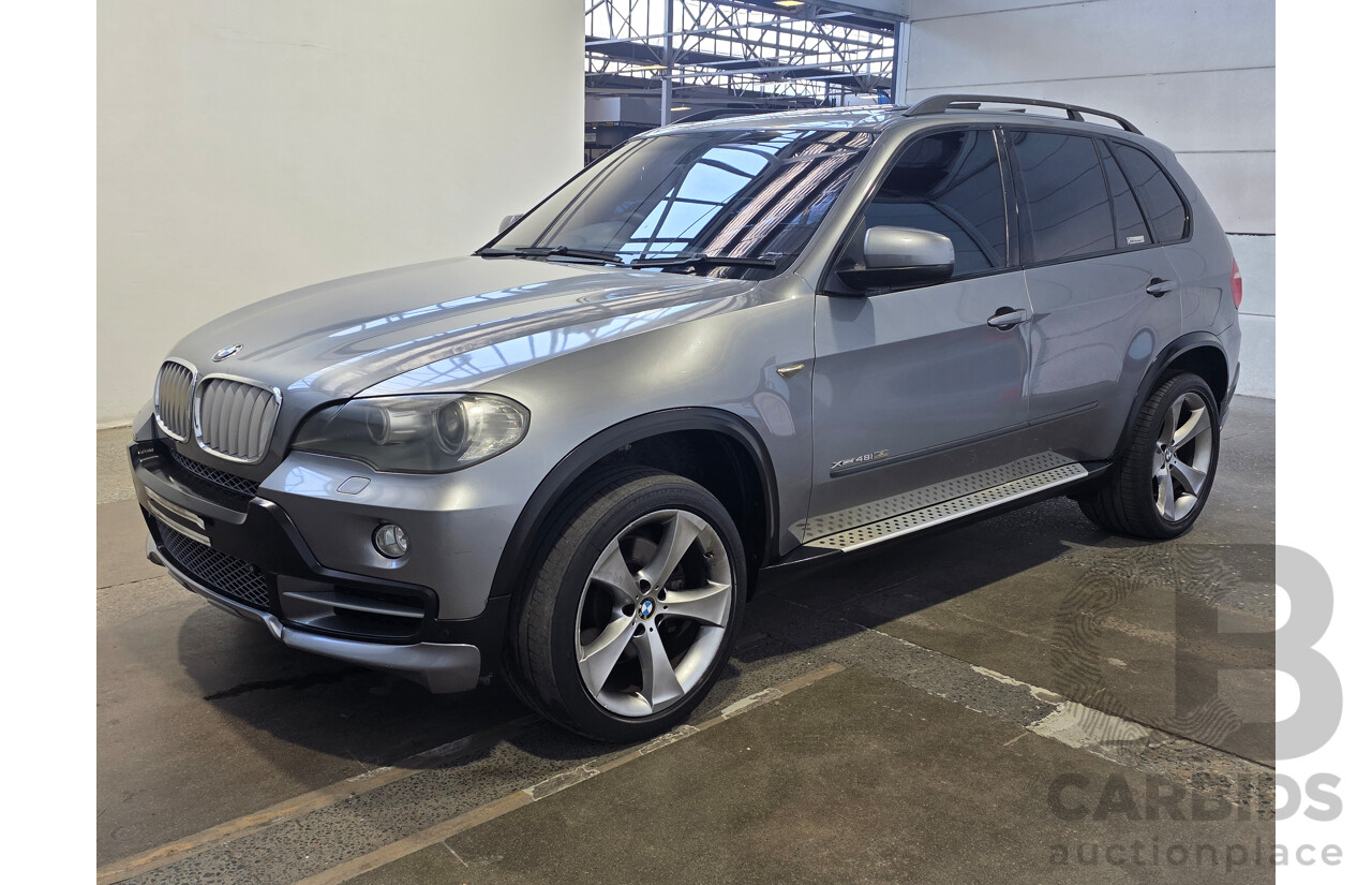 04/2007 BMW X5 4.8i (4x4) E70 4d Wagon Space Grey Metallic 4.8L V8