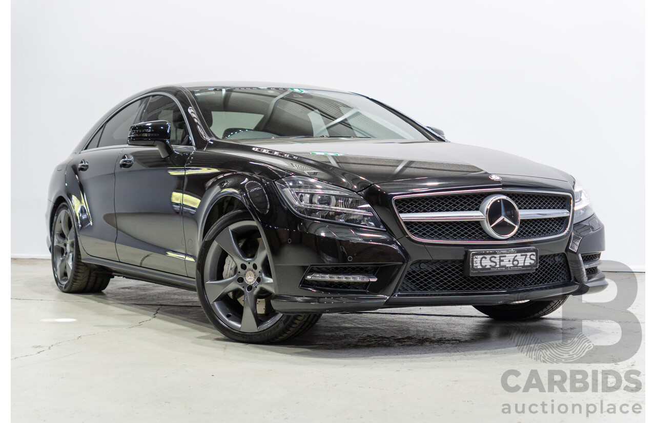 04/2014 Mercedes-Benz CLS 500 218 MY13 Update 4d Coupe Black 4.7L