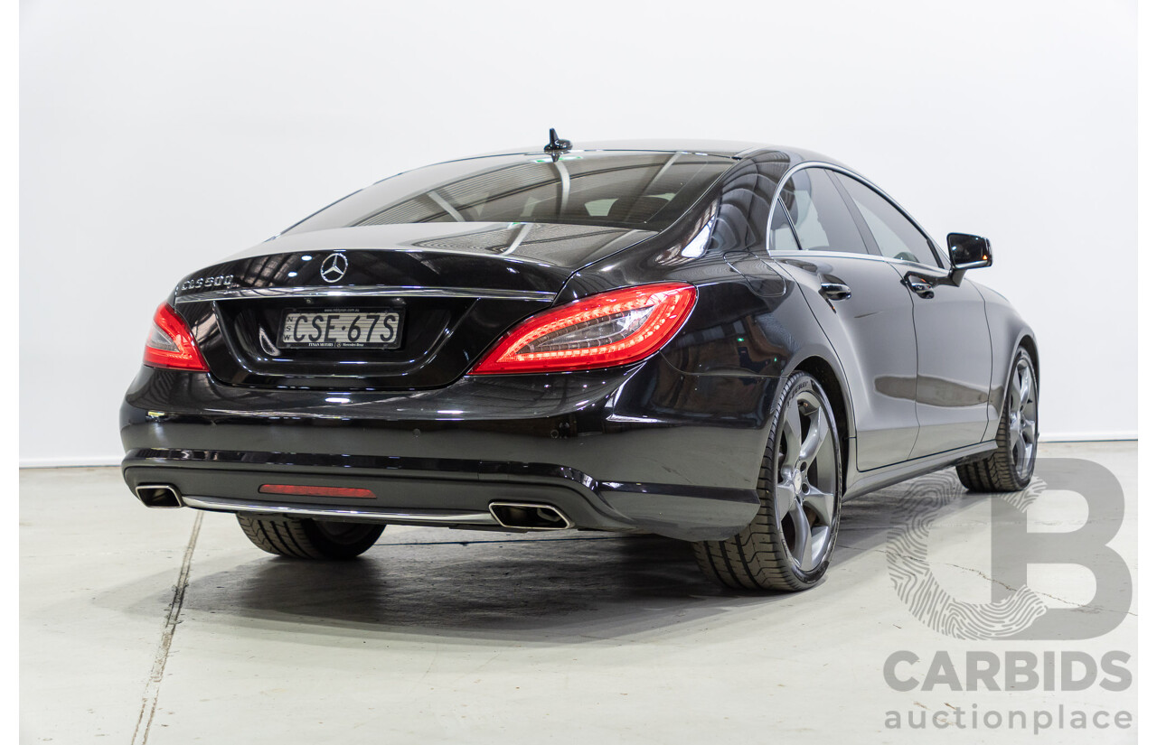 04/2014 Mercedes-Benz CLS 500 218 MY13 Update 4d Coupe Black 4.7L