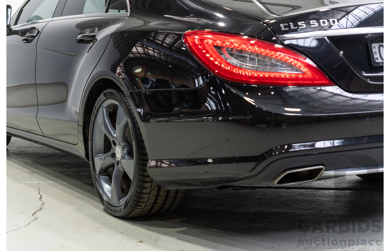 04/2014 Mercedes-Benz CLS 500 218 MY13 Update 4d Coupe Black 4.7L