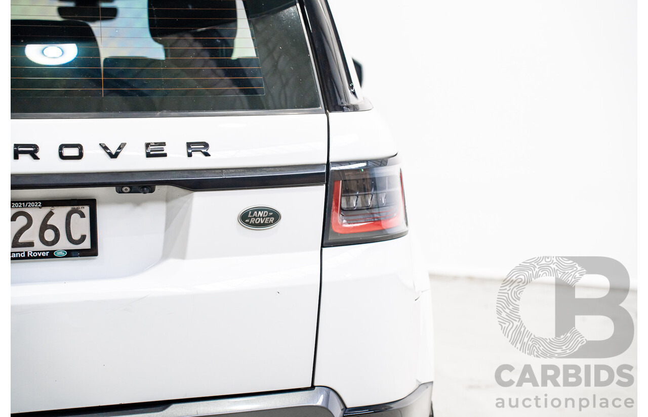 01/2018 Land Rover Range Rover Sport 3.0 SDV6 HSE (AWD) LW MY18 4d Wagon Polaris White Twin Turbo Diesel 3.0L