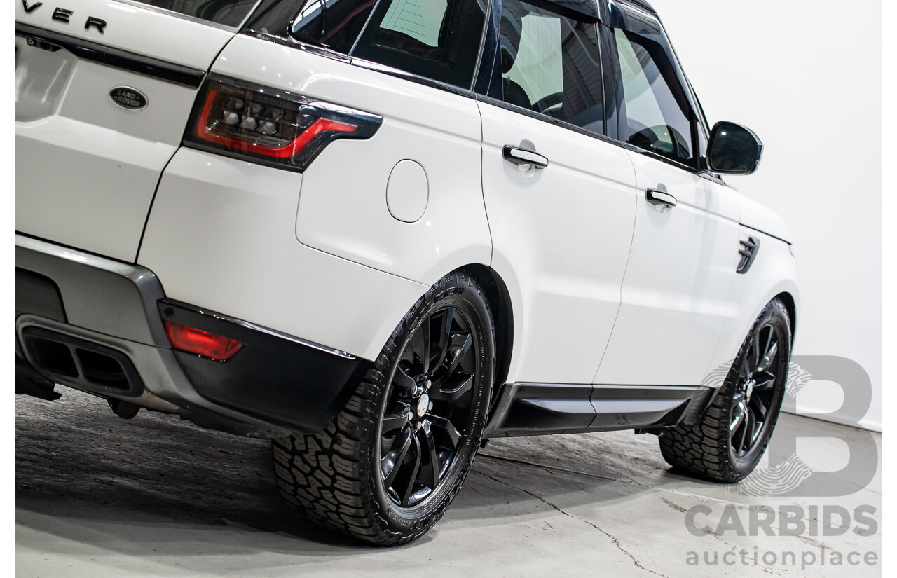 01/2018 Land Rover Range Rover Sport 3.0 SDV6 HSE (AWD) LW MY18 4d Wagon Polaris White Twin Turbo Diesel 3.0L
