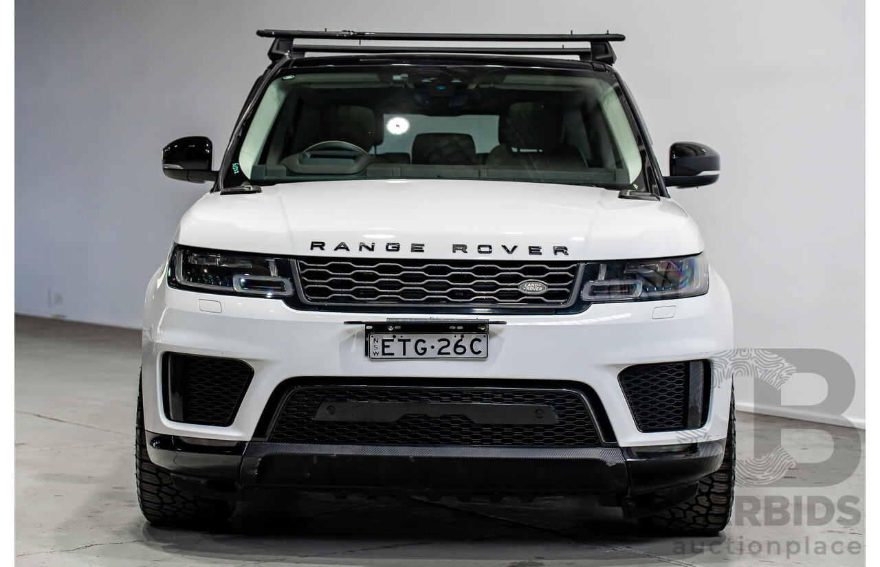 01/2018 Land Rover Range Rover Sport 3.0 SDV6 HSE (AWD) LW MY18 4d Wagon Polaris White Twin Turbo Diesel 3.0L