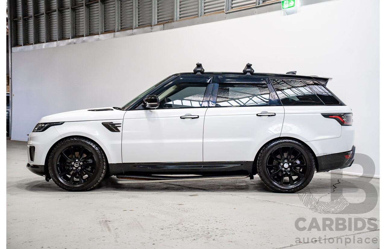 01/2018 Land Rover Range Rover Sport 3.0 SDV6 HSE (AWD) LW MY18 4d Wagon Polaris White Twin Turbo Diesel 3.0L