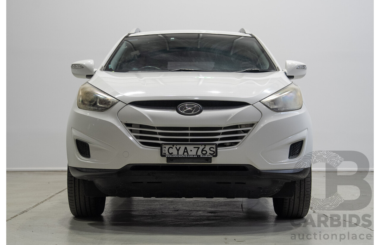 3/2015 Hyundai Ix35 Active LM Series II 4d Wagon Pure White 2.0L