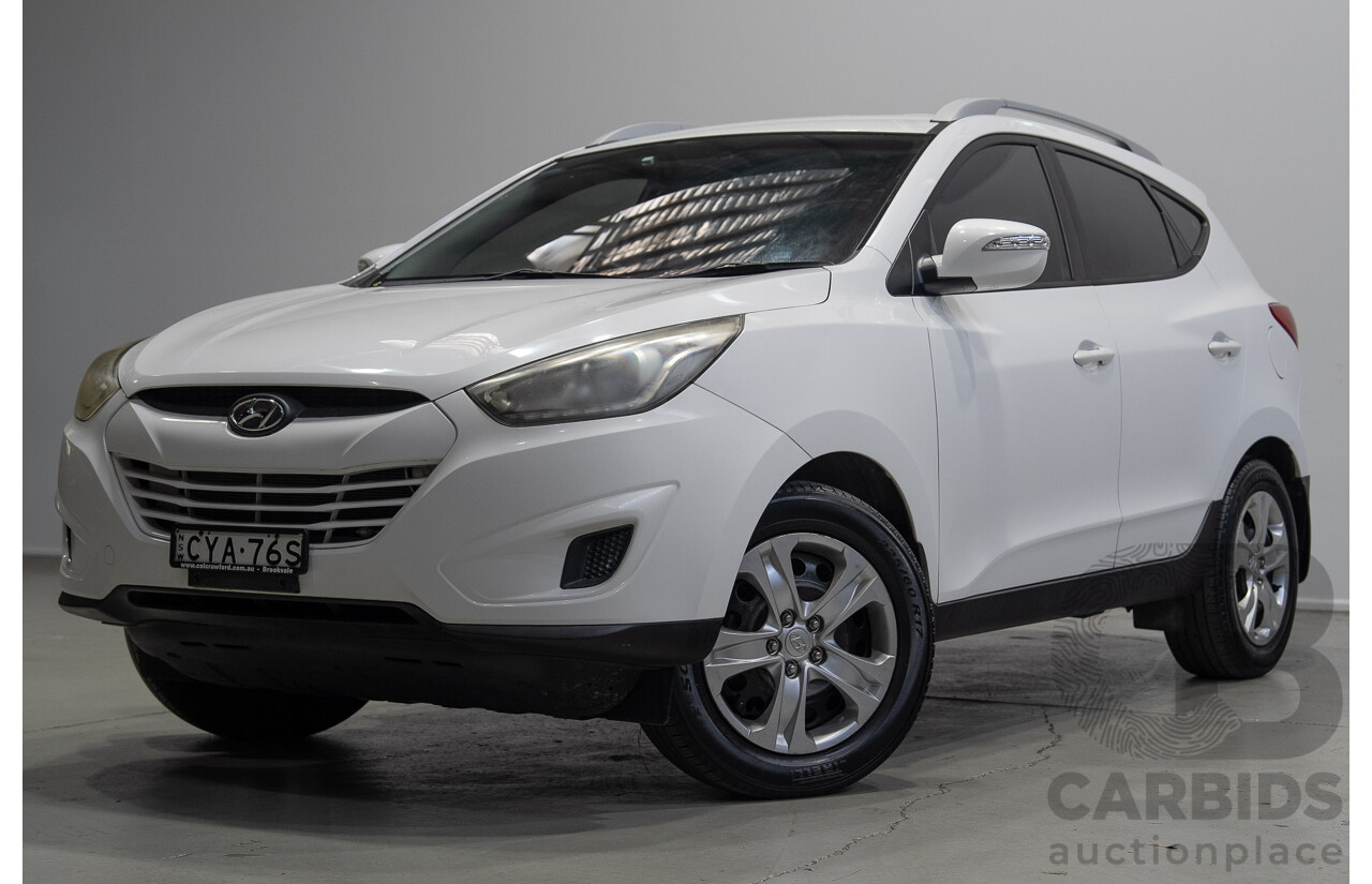 3/2015 Hyundai Ix35 Active LM Series II 4d Wagon Pure White 2.0L