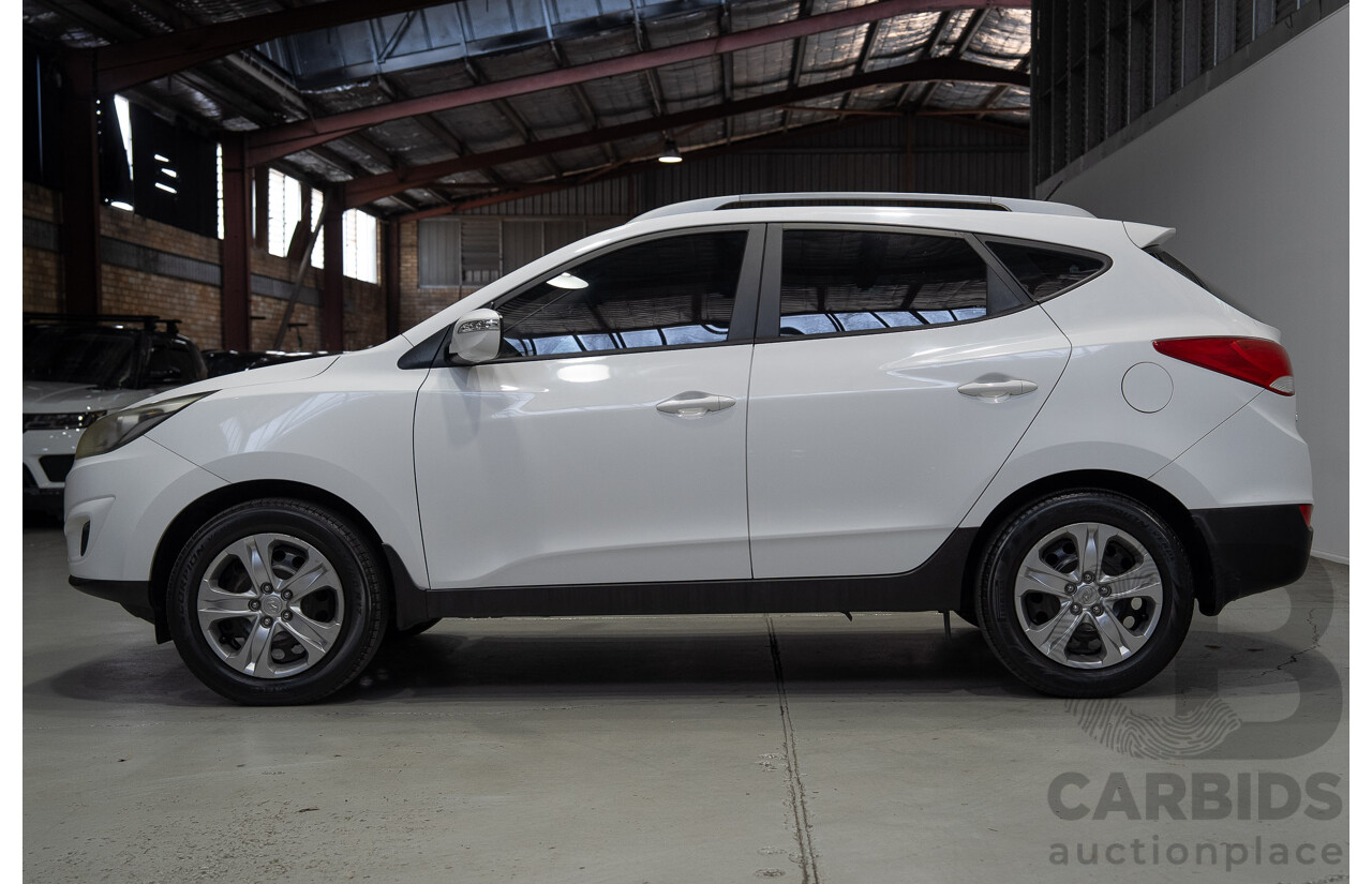 3/2015 Hyundai Ix35 Active LM Series II 4d Wagon Pure White 2.0L