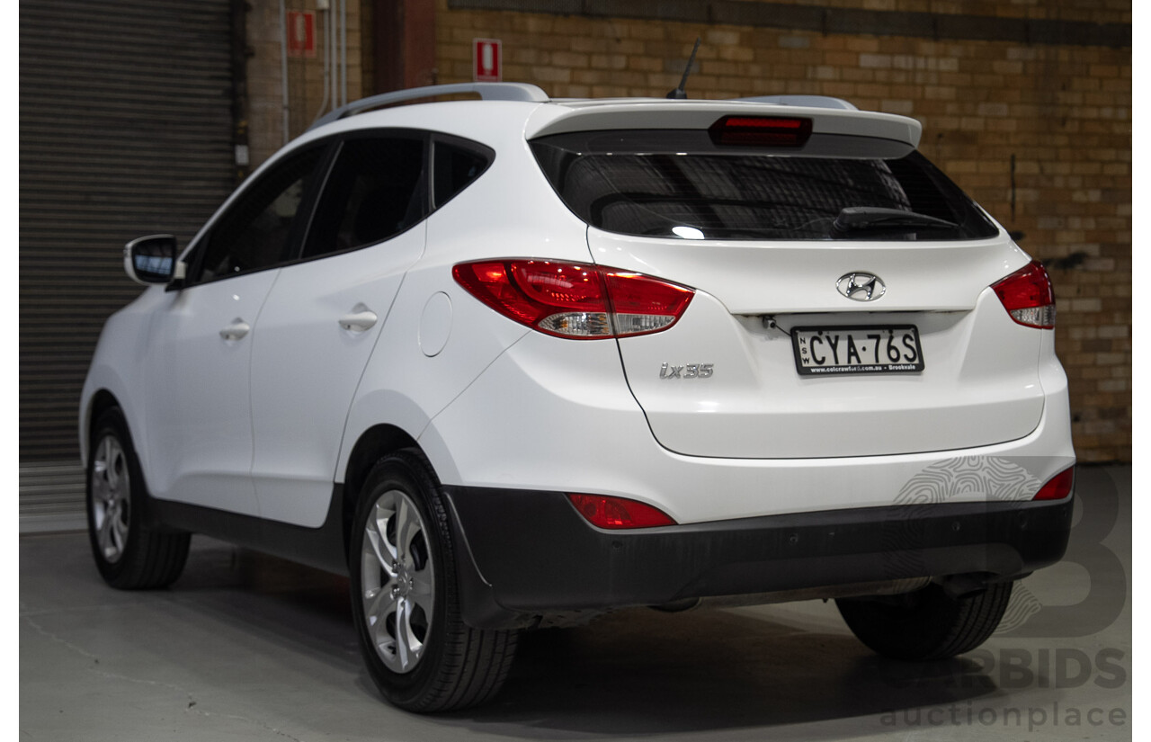 3/2015 Hyundai Ix35 Active LM Series II 4d Wagon Pure White 2.0L
