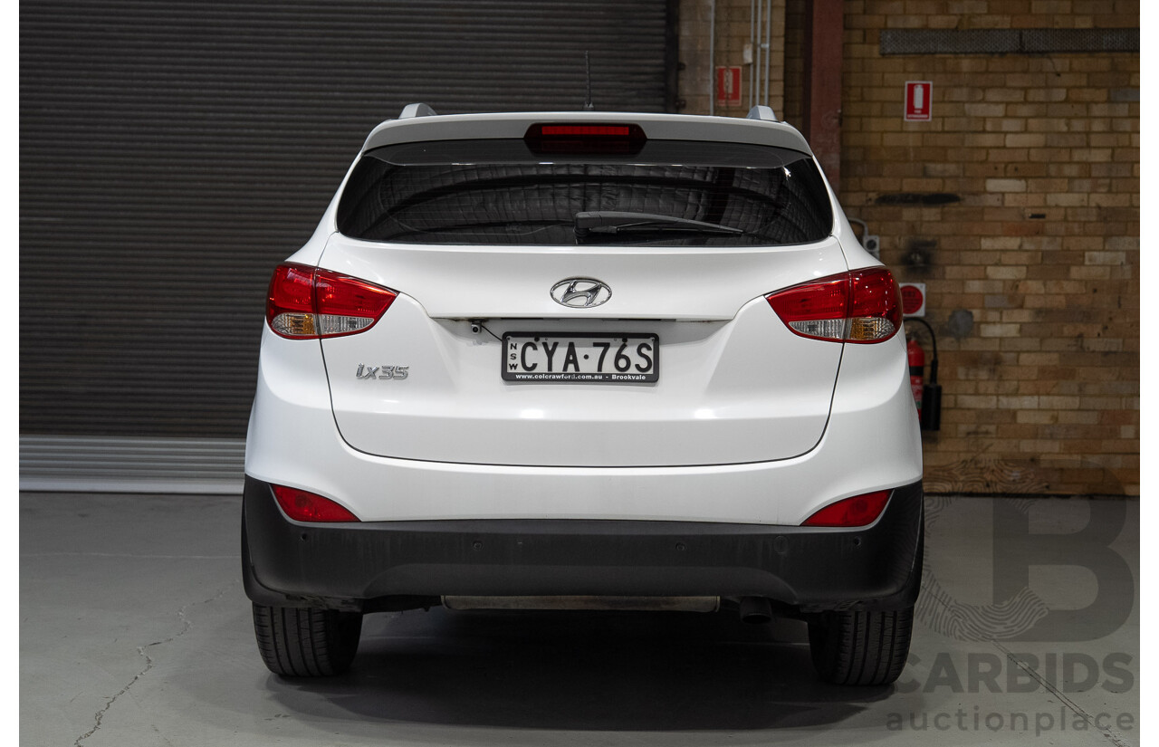 3/2015 Hyundai Ix35 Active LM Series II 4d Wagon Pure White 2.0L