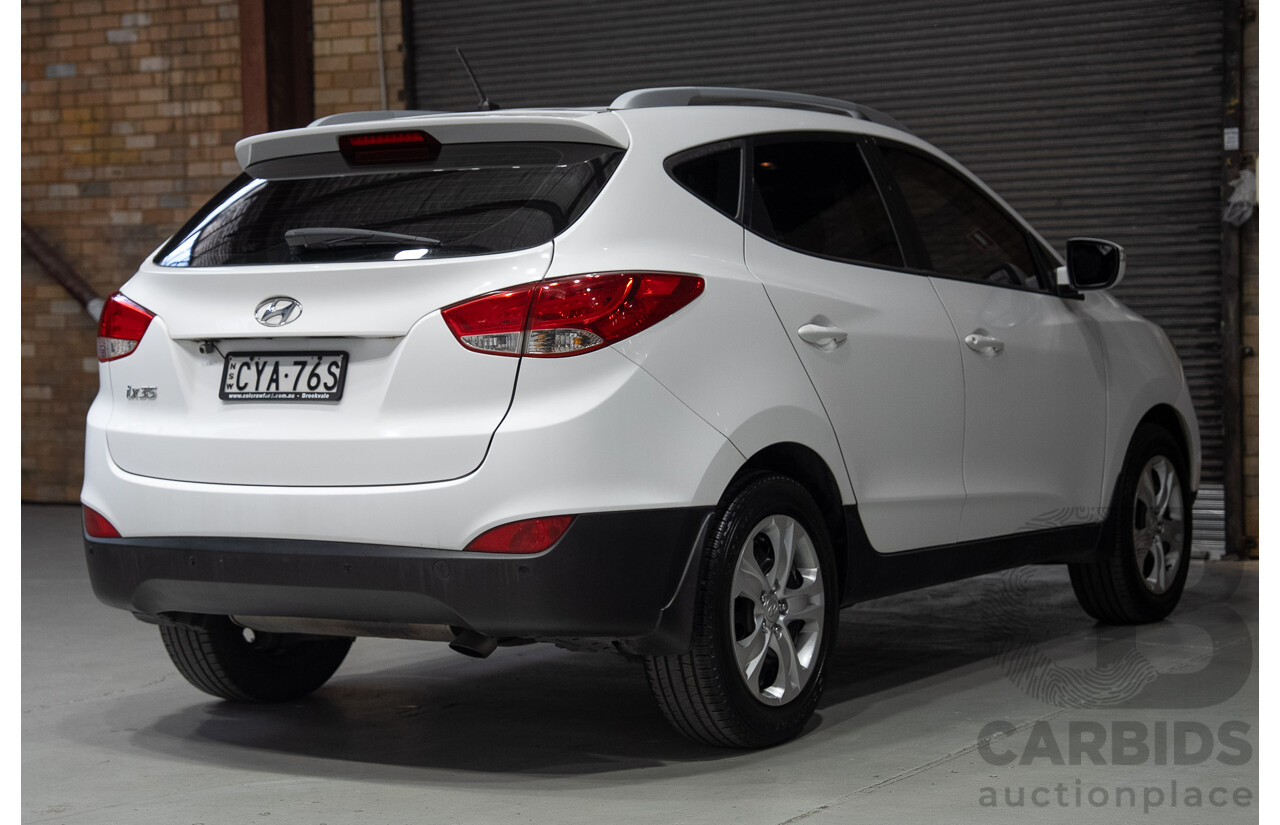 3/2015 Hyundai Ix35 Active LM Series II 4d Wagon Pure White 2.0L