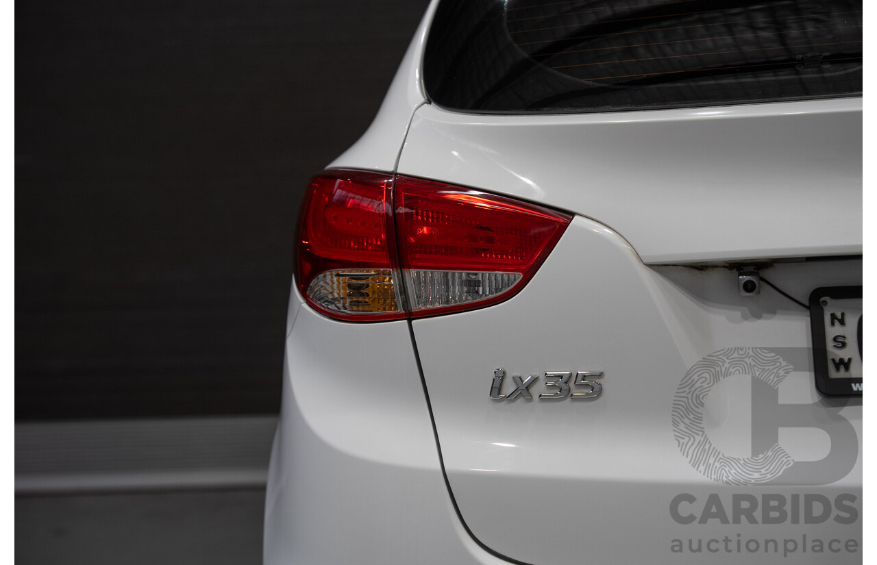 3/2015 Hyundai Ix35 Active LM Series II 4d Wagon Pure White 2.0L