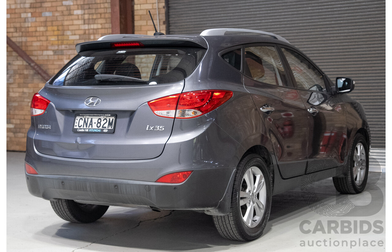 03/2013 Hyundai Ix35 Elite (AWD) LM MY13 4d Wagon Grey Titanium Turbo Diesel 2.0L