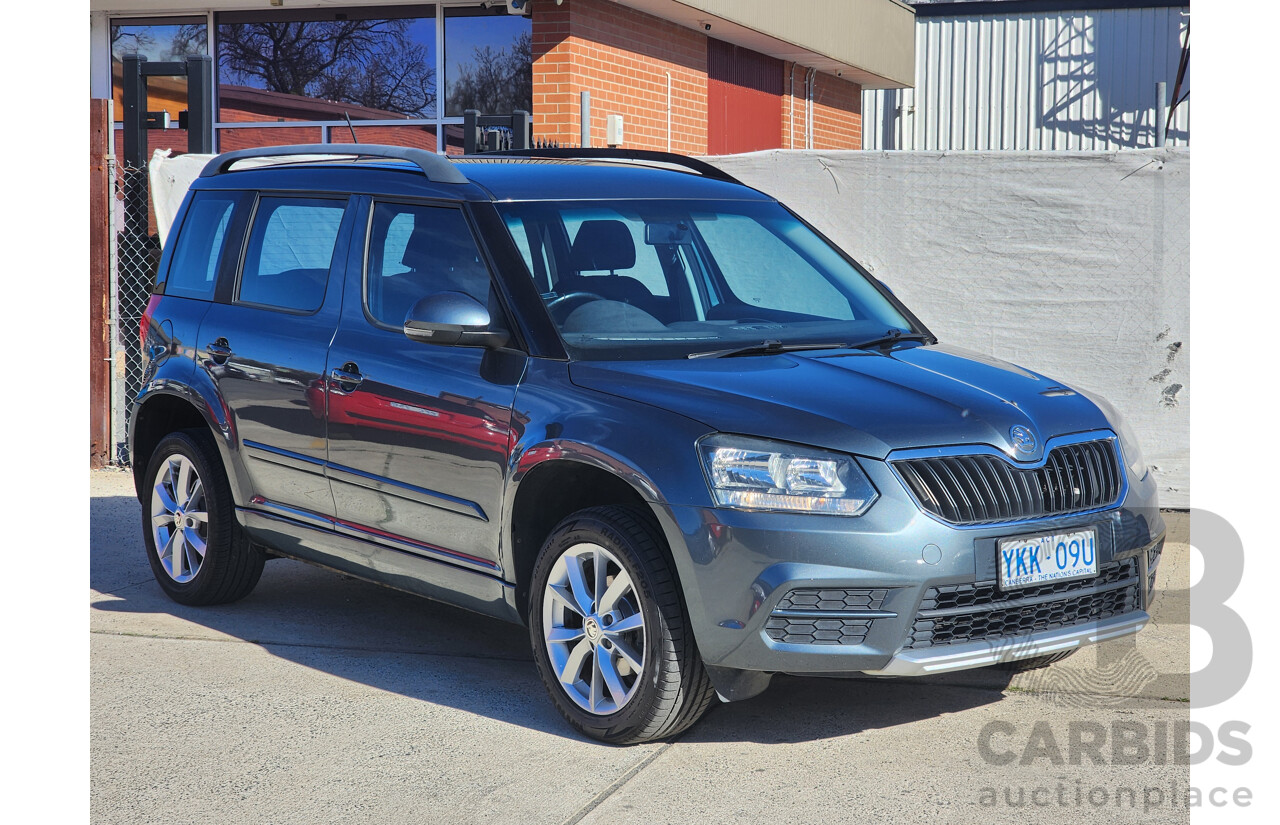 06/2014 Skoda Yeti 77 TSI (4x2) 5L MY13 4d Wagon Grey 1.2L