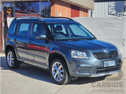 06/2014 Skoda Yeti 77 TSI (4x2) 5L MY13 4d Wagon Grey 1.2L
