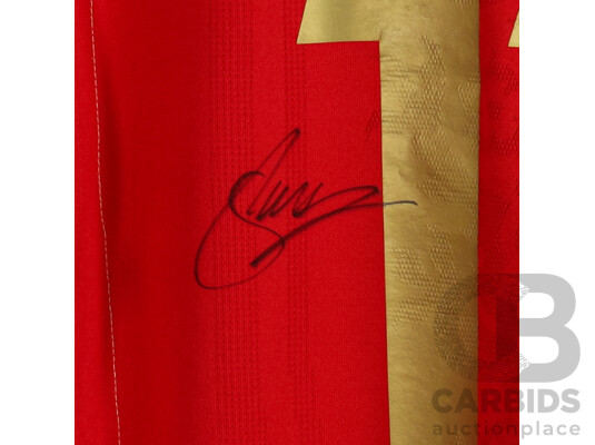 Three -Time Fifa World Cup Player & England International Joe Cole Signed Umbro Jersey - With COA