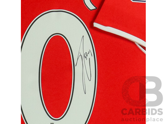 Liverpool FC & Serbian International Footballer Lazar Markovi? Signed Framed No. 50 Jersey - With COA