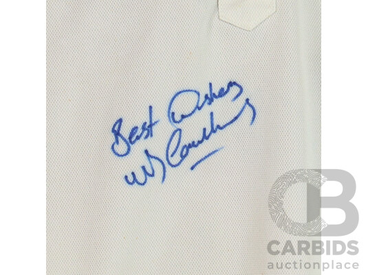 England International Cricket Team Multi-Signed Adidas Vodafone Shirt - Including Signatures Attributed to Kevin Pietersen, Andrew Strauss, Ian Bell & Monty Panesar - With COA