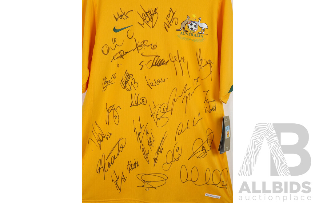 World Record Goalscorer & Socceroos Star Archie Thompson Signed Nike Jersey - With COA