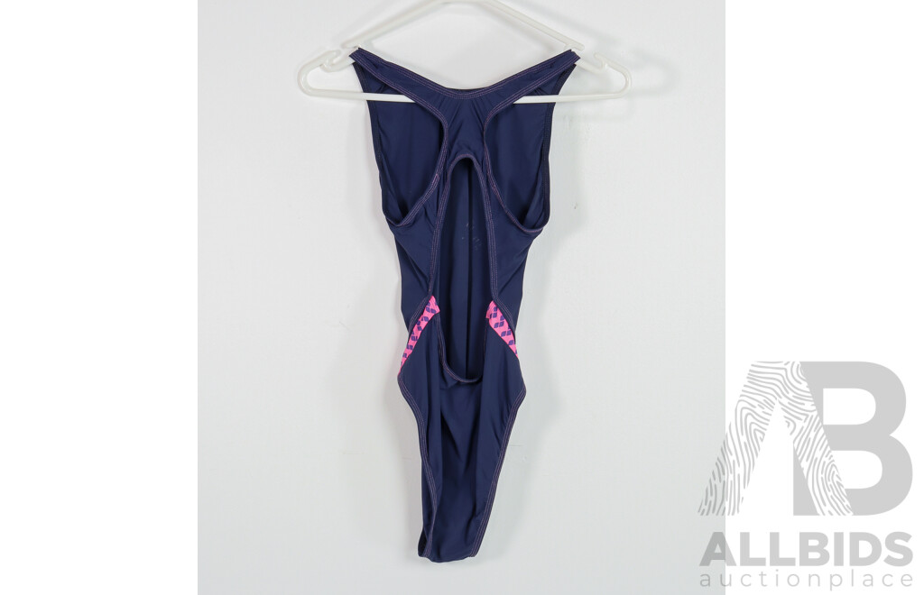 Australian Olympic & Two -Time World Swimming Champion Samantha Riley Signed Arena Swimsuit - With COA