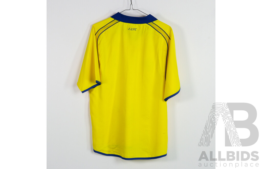 Leeds United 2007/08 Multi-Signed Admiral Football Jersey - With COA