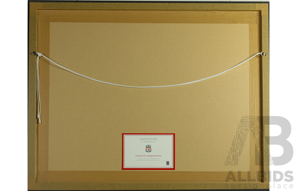 Liverpool FC & Serbian International Footballer Lazar Markovi? Signed Framed No. 50 Jersey - With COA