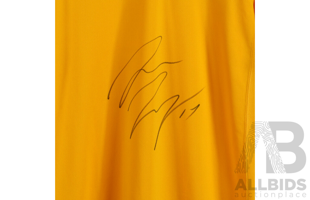2006 Fifa World Cup Era Australian Socceroos Multi-Signed Nike Jersey