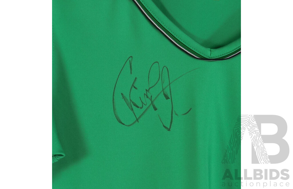 World No. 1 & Four-Time Grand Slam Champion Kim Clijsters Signed Fila Tennis Shirt - With COA