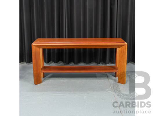 Modern Timber Hall Table by Catt Furniture