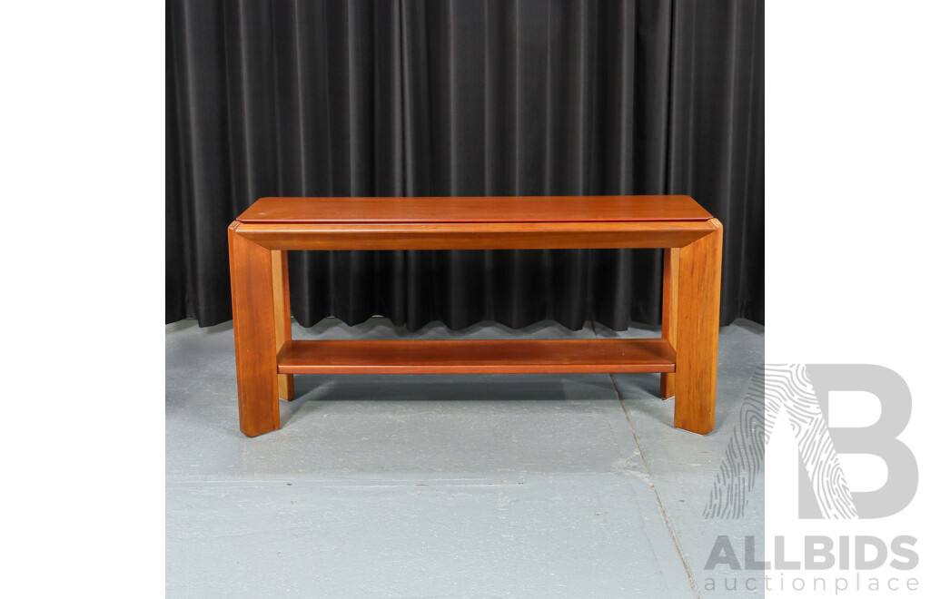 Modern Timber Hall Table by Catt Furniture