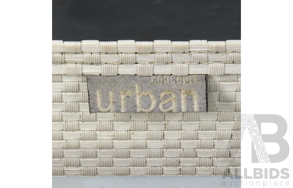 Set of Seven Modern Outdoor Chairs