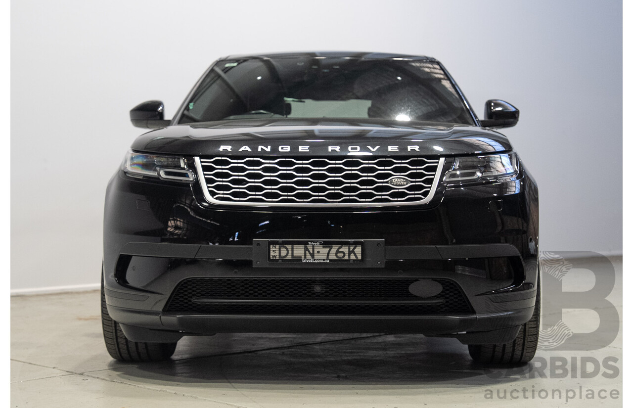 09/2017 Land Rover Range Rover Velar D300 HSE (AWD) L560 MY18 4d Wagon Ultimate Black Metallic Twin Turbo Diesel V6 3.0L