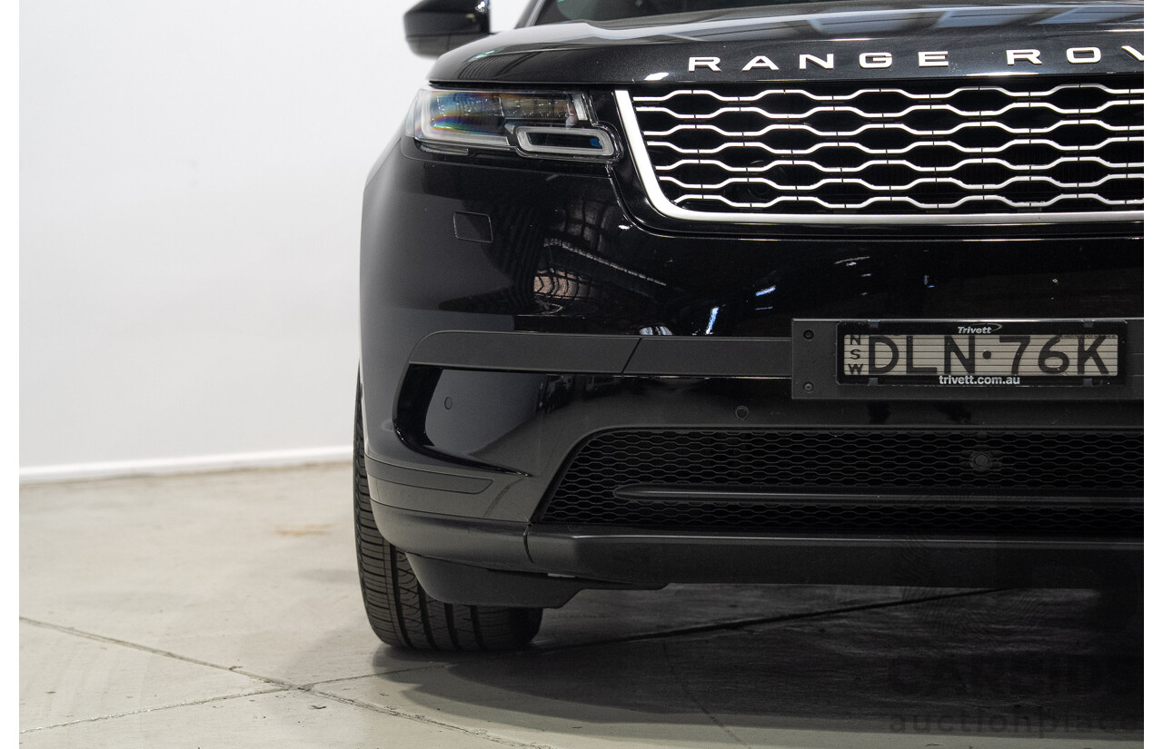 09/2017 Land Rover Range Rover Velar D300 HSE (AWD) L560 MY18 4d Wagon Ultimate Black Metallic Twin Turbo Diesel V6 3.0L