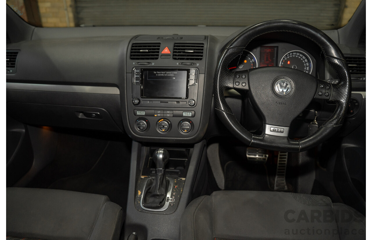1/2008 Volkswagen Golf GTi 1K MY08 5d Hatchback Black Magic Pearlescent Turbo 2.0L
