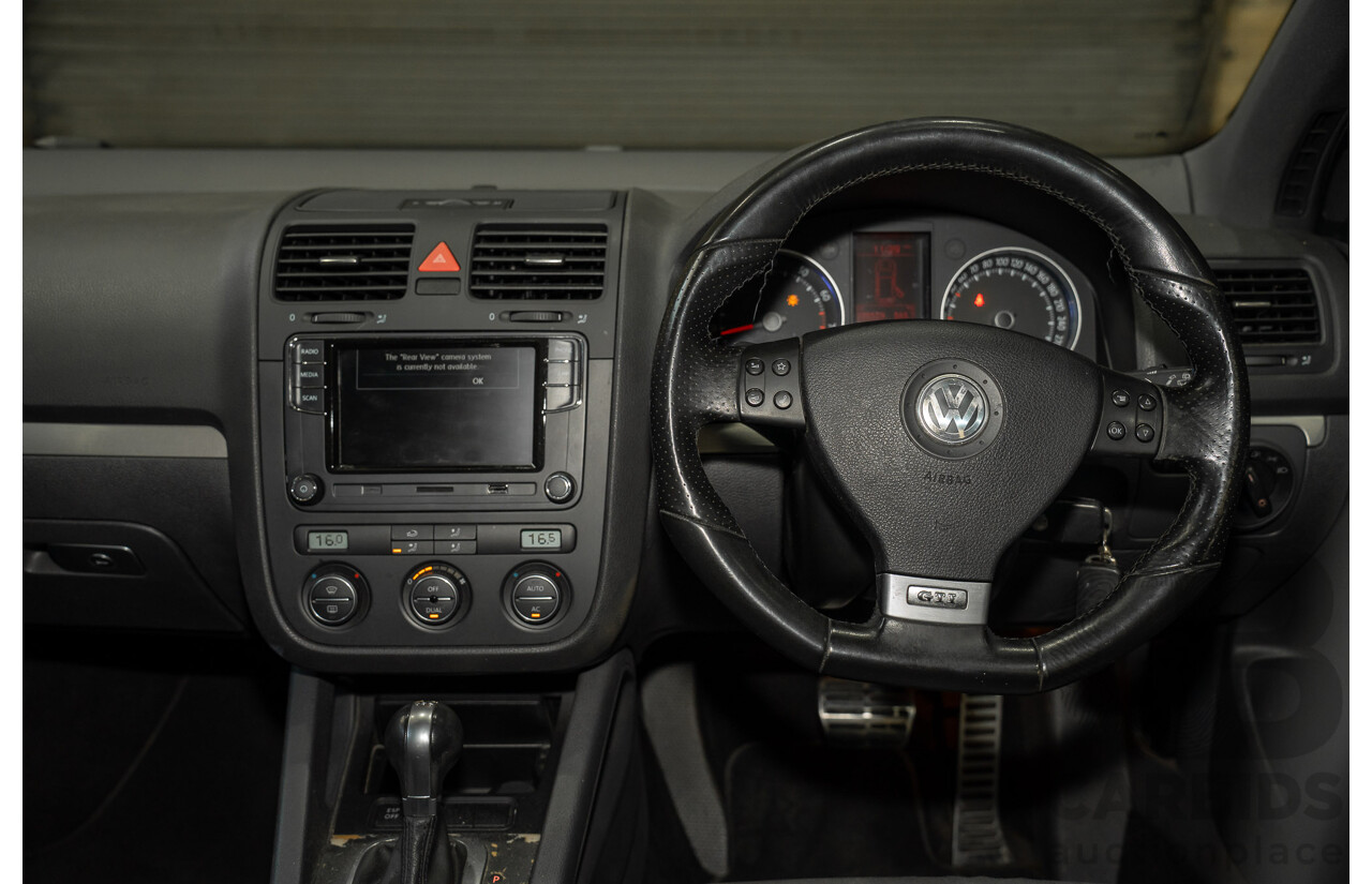1/2008 Volkswagen Golf GTi 1K MY08 5d Hatchback Black Magic Pearlescent Turbo 2.0L