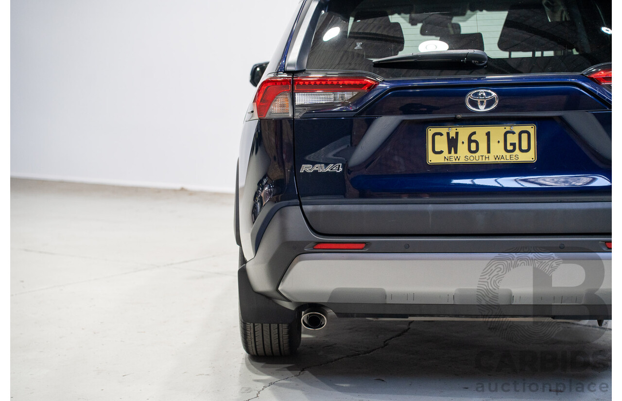 12/2019 Toyota RAV4 GXL MXAA52R 4d Wagon Saturn Blue 2.0L