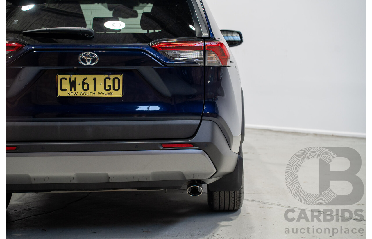 12/2019 Toyota RAV4 GXL MXAA52R 4d Wagon Saturn Blue 2.0L