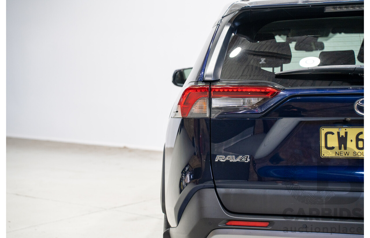 12/2019 Toyota RAV4 GXL MXAA52R 4d Wagon Saturn Blue 2.0L