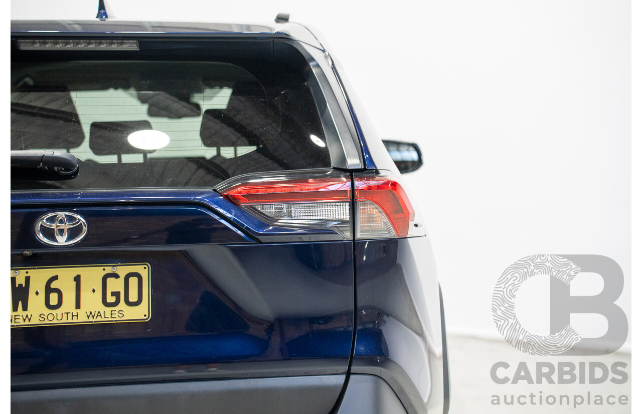 12/2019 Toyota RAV4 GXL MXAA52R 4d Wagon Saturn Blue 2.0L