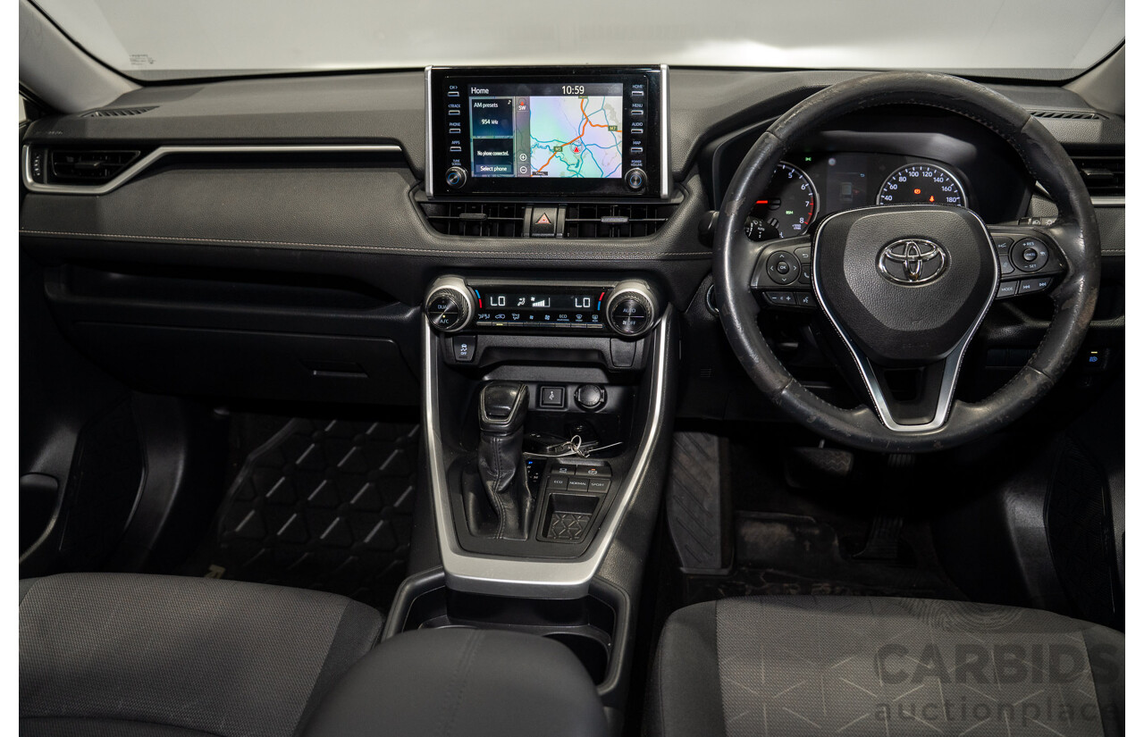 12/2019 Toyota RAV4 GXL MXAA52R 4d Wagon Saturn Blue 2.0L