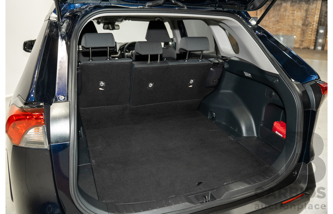 12/2019 Toyota RAV4 GXL MXAA52R 4d Wagon Saturn Blue 2.0L