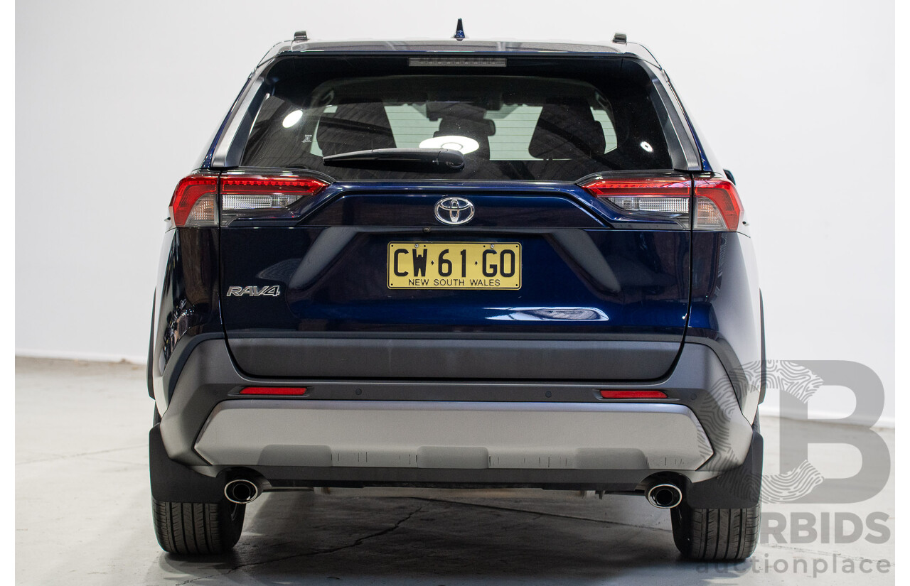 12/2019 Toyota RAV4 GXL MXAA52R 4d Wagon Saturn Blue 2.0L