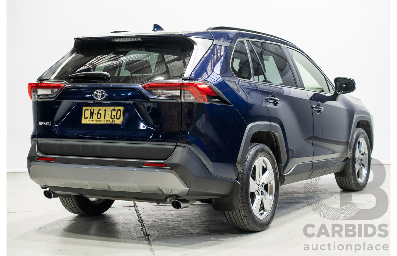12/2019 Toyota RAV4 GXL MXAA52R 4d Wagon Saturn Blue 2.0L