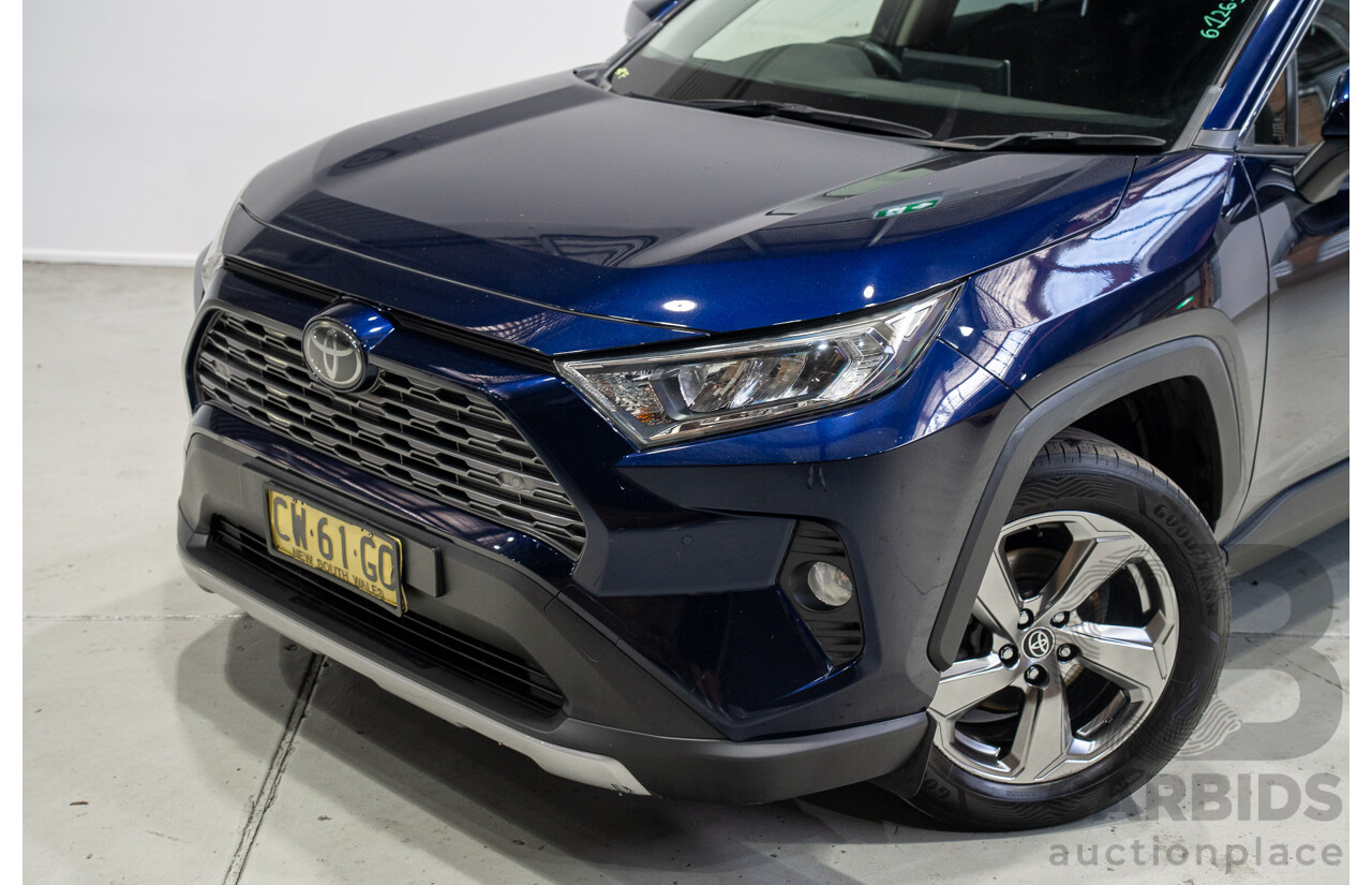 12/2019 Toyota RAV4 GXL MXAA52R 4d Wagon Saturn Blue 2.0L