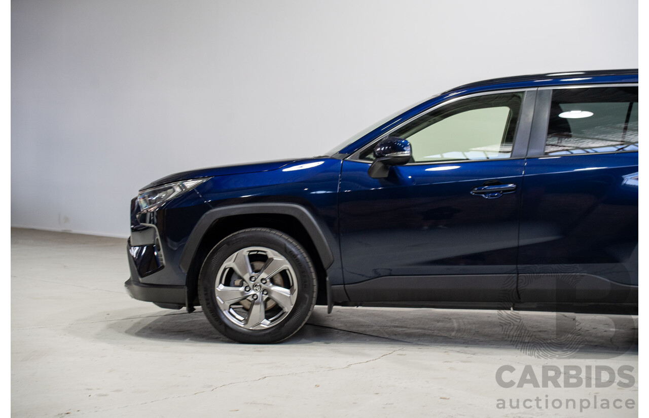 12/2019 Toyota RAV4 GXL MXAA52R 4d Wagon Saturn Blue 2.0L
